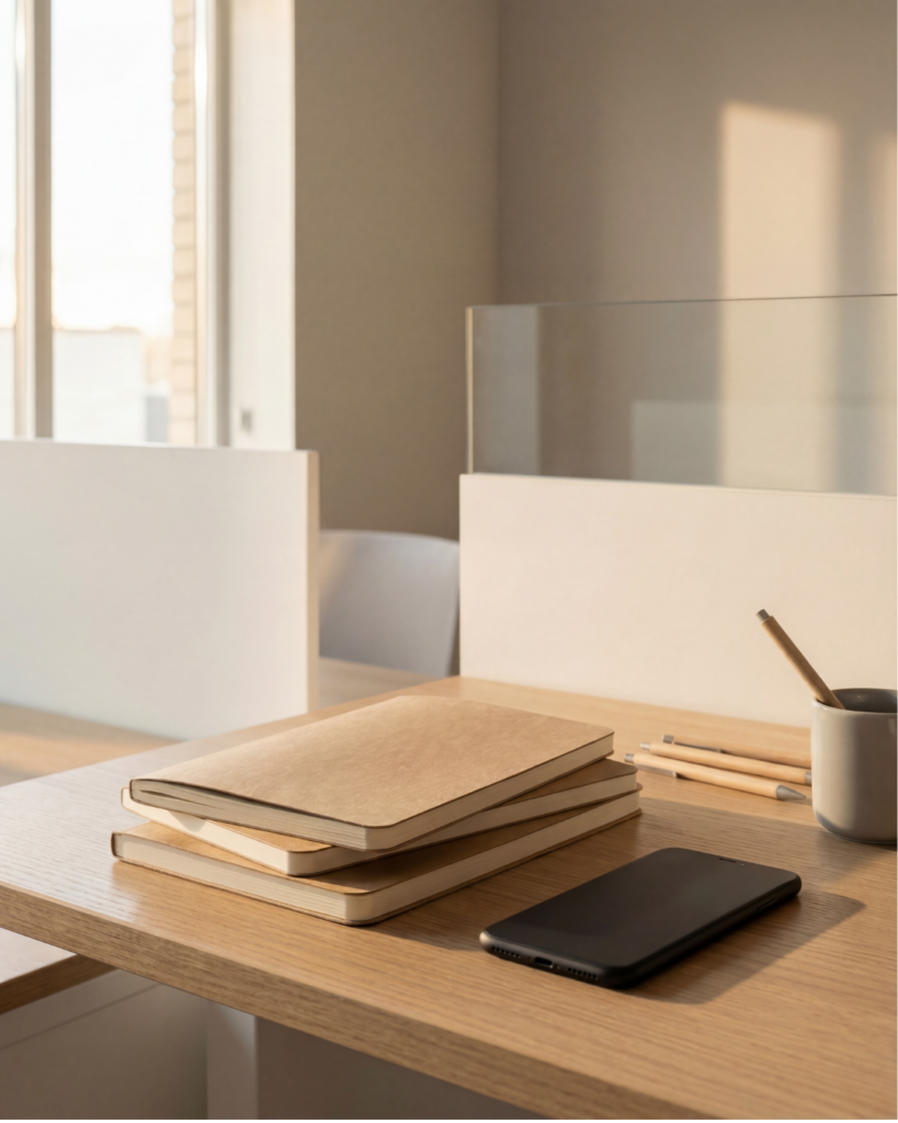 open notebook neutral